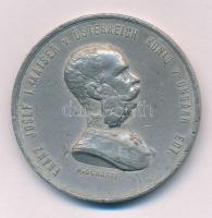 Ausztria 1873. "Bécsi Világkiállítás / Ferenc József" Sn emlékérem. Szign.: A. Scharff (41mm) T:XF,VF karc, ph. Austria 1873. "Weltausstellung Wien / Franz Joseph" Sn medallion. Sign: A. Scharff (41mm) C:XF,VF scratch, edge error