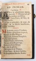 Officium beatae Mariae virginis Pii V pont. max iussu editum Antveriae, 1635. ex officina Plantinian...