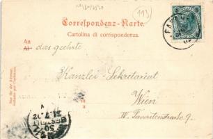 1902 Fazana, Fasana; Villa S. Lorenzo / villa. J. M. Marincovich, Phot. Atelier "Flora" (P...