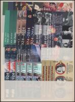 A magyar asztalitenisz teljes története 51 klf emlékíven, Barnától Jónyerig, összesen 102 db emlékív...