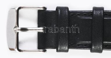 Benetton karóra, sárga számlappal, kronográfos, d: 36mm