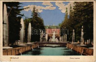 Petergof, Peterhof, Petrodvorets (Saint Petersburg); Palais Impérial / royal palace (EB)