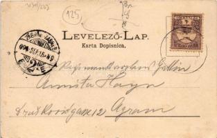 1901 Cadavica, Cadjevice, Szagyolca, Csagavica, Zagiotschau; templom, üzlet / chruch, shop. Weiss &a...