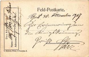 1916 Gott erhalte, Gott beschütze Unsern Kaiser, unser Land! Fröhliche Weihnachten! V. Reform / kato...