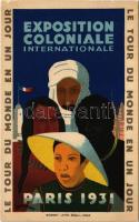 1931 Utazás a Föld körül egy nap alatt. Nemzetközi Gyarmati Kiállítás Párizsban / Exposition Colonia...