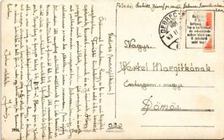 1943 Horthy István, Horthy Miklós, Horthy Istvánka. A Vitézi Rend címere / regent Miklós Horthy with...