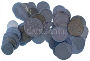 Románia 1906-2000. Bani és Lei érmék ~250g súlyban T:vegyes Romania 1906-2000. Bani and Lei coins ~250g weight C:mixed