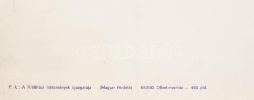 Kemény György (1936-): Studió '58-68, a Fiatal Képzőművészek Studiójának jubileumi kiállítása, ...