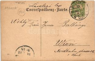 1905 Abbazia, Opatija; hajókirándulás / boat trip. Atelier Betty photo (EK)