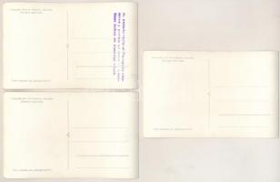 Asuncion - 6 postcards: folklore