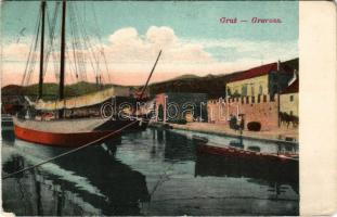 Gruz, Gravosa; kikötő. D.K. Bp. 962. / port (EM)