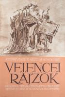 1960 Velencei rajzok, Giorgione, Tiziano, Tintoretto, Veronese, Tiepolo és más 15-18. századi mesterek, Szépművészeti Múzeum, kiállítási plakát, papír, Egyetemi Nyomda, aprólapszéli szakadásokkal, 82x56,5 cm