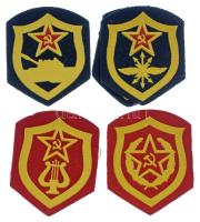 7db szovjet + 4db magyar katonai felvarró és jelvény jó állapotban