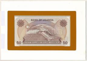 Uganda DN (1985) 50Sh "C/10 595942" "Banknotes of all Nations" bankjegyes boríté...