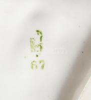 Díjugrató ló mázas kerámia, jelzett, hibátlan 30x23 cm