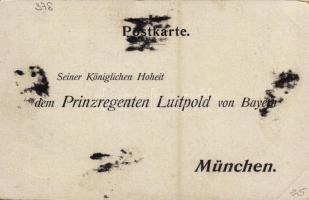 Seiner Königlichen Hoheit dem Prinzregenten Luitpold von Bayern / Luitpold, Prince Regent of Bavaria...