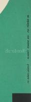 cca 1957-1958 Kamara varieté, A fentről jött ember, Feleki Kamill, Salamon Béla, plakát, papír, jelz...