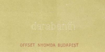 cca 1960 Opera kiváló új kozmetikai készítmények, plakát, papír, jelzés nélkül, Offset Nyomda, Bp., ...