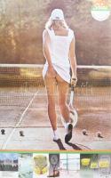 cca 1985 Shine, a tennis golf world since 1970, erotikus reklámplakát, ofszet, papír, jelzés nélkül,...