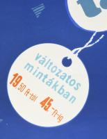 Macskássy János (1910-1993): Mosó méteráru, olcsó, divatos, tartós, reklámplakát, papír, jelzett a p...