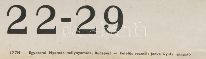 Hans Erni (1909-2015): Béke Világtalálkozó, Helsinki, 1955. június 22-29. Plakát, papír, jelzett a p...