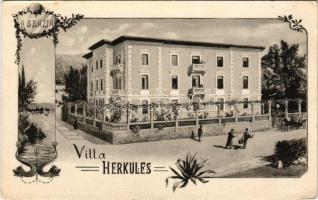 Abbazia, Opatija; Villa Herkules. Art Nouveau, floral (EK)