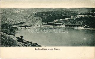 Fiume, Rijeka; Martinschizza presso Fiume. Divald Károly 516. sz. (ragasztónyom / glue mark)