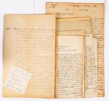cca 1800-1860 Csernovics nemesi családra vonatkozó iratok, levelek orosz, német, stb. nyelven