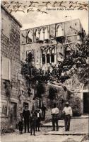 1926 Hvar, Lesina; Rusevine Palace Leporini / palace ruins (EB)