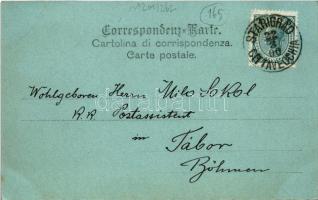 1900 Stari Grad, Starigrad, Cittavecchia; Souvenir de l'endroit du debarcadour au port Cittavec...