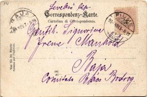 1898 Torpedo Flotten Manöver / Osztrák-Magyar Haditengerészet torpedó flotta manővere. Fr. Schörer /...