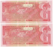 Honduras 2022. 1L (2x) sorszámkövetők "GR 4507290 - GR 4507291" T:UNC
Honduras 2022. 1 Le...