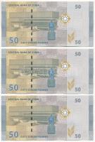 Szíria 2021. 50P (3x) sorszámkövetők "S/02 5837756 - S/02 5837758" T:UNC
Syria 2021. 50 P...