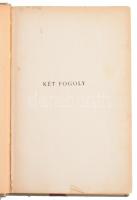 2 db ex libris Forgács Vilmos, nyomat, papír, jelzés nélkül, Zilahy Lajos Két fogoly c. művének kétk...