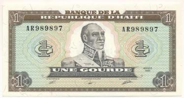 Haiti 1989. 1G T:UNC Haiti 1989. 1 Gourde C:UNC Krause P#253