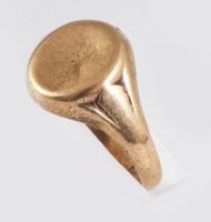 Arany (Au) gyűrű, jelzett, 9k, m:67, 4,19g