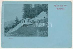 Putna (Bukovina, Bucovina, Bukowina); Chilia de peatra / Steinzelle / hermit caves near the Orthodox...