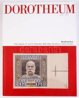 2025 Dorotheum bélyegaukció katalógus, színes fotókkal illusztrálva, német nyelven. Kiadói papírkötés.