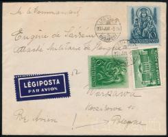 1939 Légi levél Lengyelországba / Airmail cover to Poland