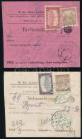 1918 2 db távbeszélő jegy / Telephone tickets