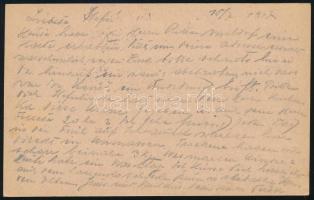 1917 Tábori posta levelezőlap / Field postcard "K.u.k. Kavallerie Sanitätskolonne Nr.3."