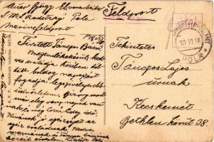 1918 Bei der Quartiervisite / Ruhavizsga / Austro-Hungarian Navy K.u.K. Kriegsmarine humorous marine...