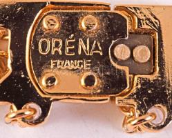 Orena France aranyozott nyaklánc, jelzett