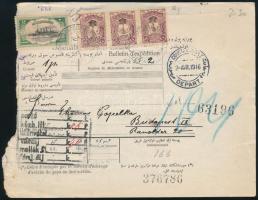 1916 Csomagszállító / Parcel card