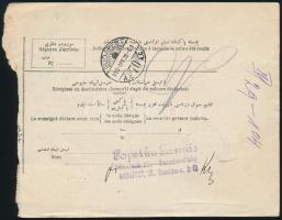 1916 Csomagszállító / Parcel card