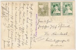 1928 Vama, Wama (Suceava, Bukovina, Bucovina, Bukowina); general view. Foto Weczerka photo