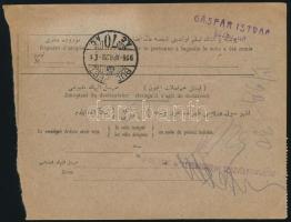 1916 Csomagszállító / Parcel card