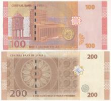 Szíria 2021. 100P + 2021. 200P T:UNC
Syria 2021. 100 Pounds + 2021. 200 Pounds C:UNC
Krause P113, ...