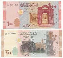 Szíria 2021. 100P + 2021. 200P T:UNC
Syria 2021. 100 Pounds + 2021. 200 Pounds C:UNC
Krause P113, ...