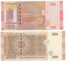 Szíria 2021. 100P + 2021. 200P T:UNC
Syria 2021. 100 Pounds + 2021. 200 Pounds C:UNC
Krause P113, ...